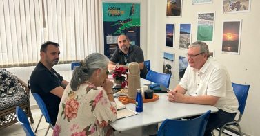 Águas de Bombinhas apresenta proposta da Caravana do Verão para secretaria de turismo do município 