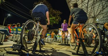 BikeCine pela primeira vez em Bombinhas