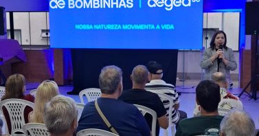 Reunião entre Águas de Bombinhas e comunidade trata de temas envolvendo abastecimento e esgotamento sanitário
