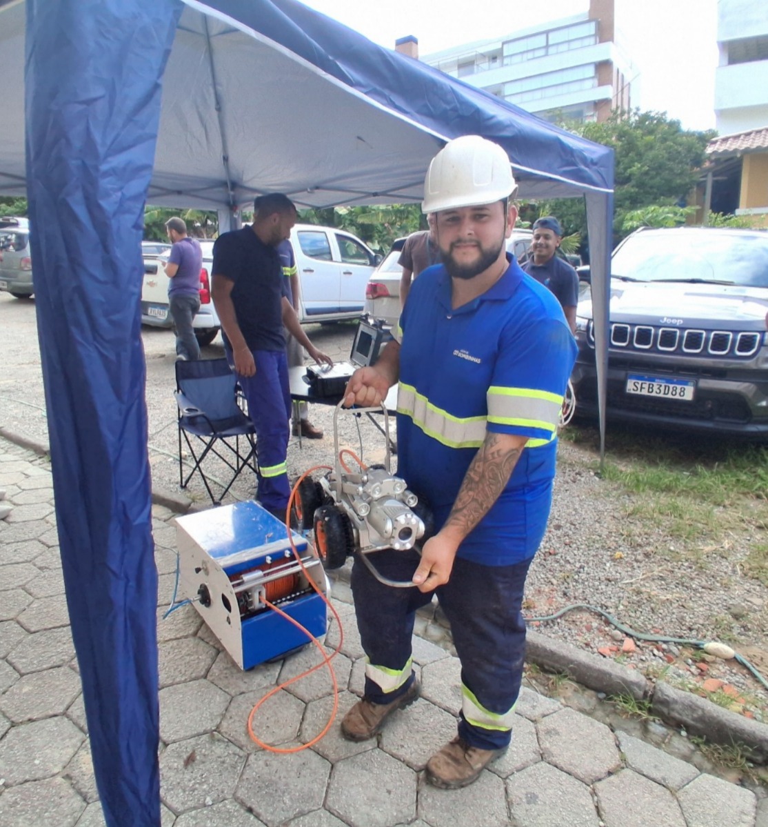 Prefeitura de Bombinhas usa tecnologia avançada nas fiscalizações irregulares de esgoto